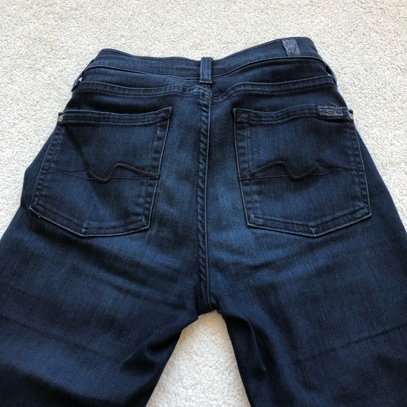 7 For All Mankind skinny Jeans, Size 24 - Picture 3 of 6